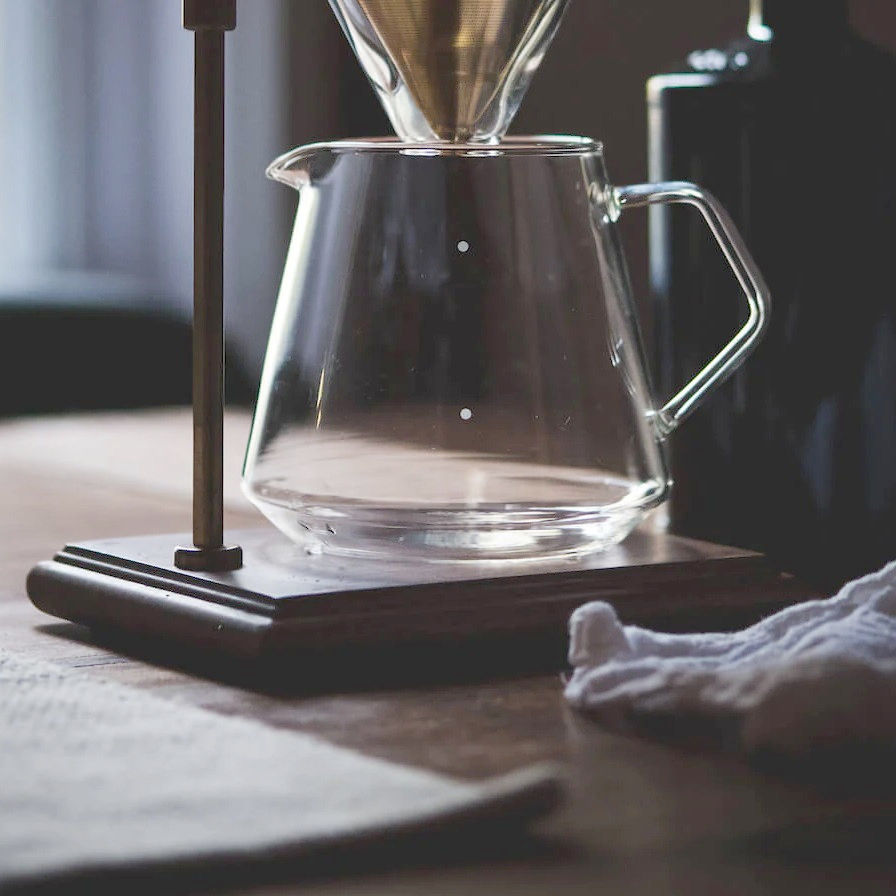 Сервер Kinto 600 мл з боросилікатного скла для кави Slow Coffee Style, прозорий