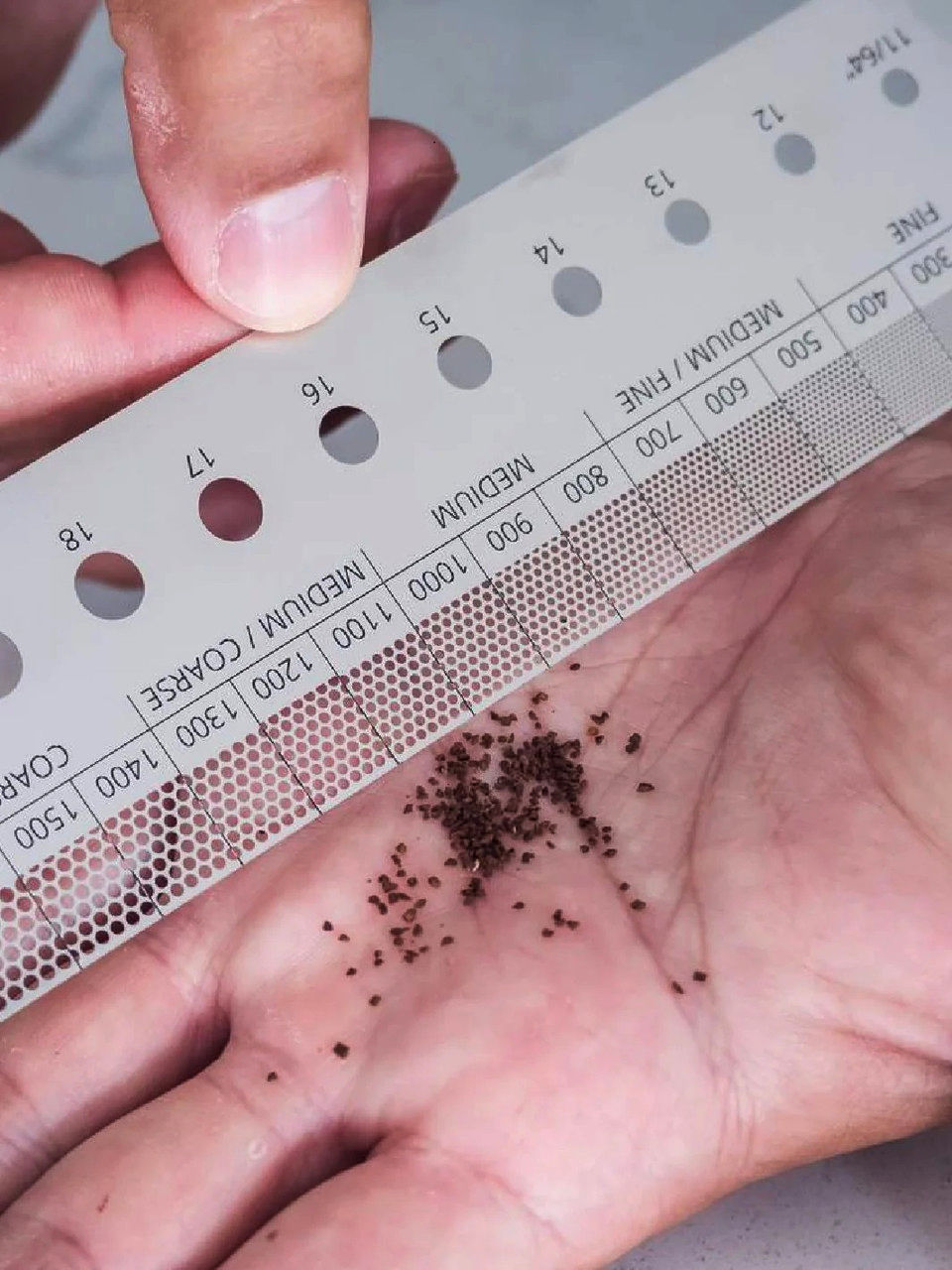 Kruve Sifter Plus BEAN Silver Набор сит для кофе 15 сит, анодированный алюминий, бамбук