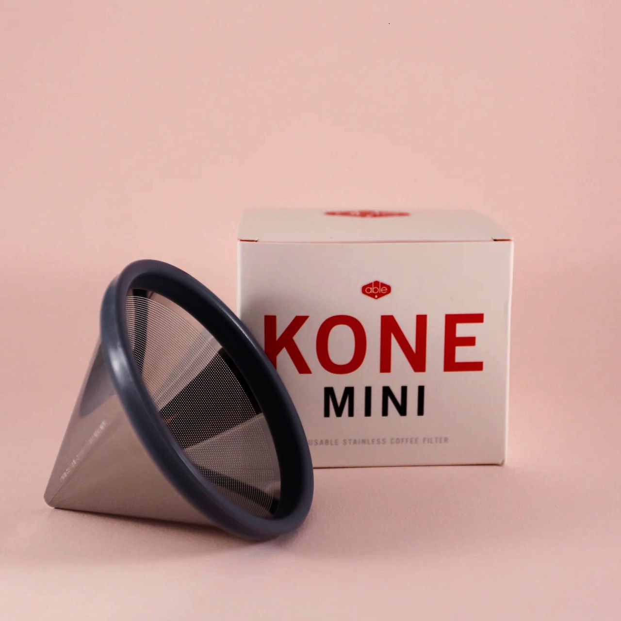 Фильтр Kone Mini USA из нержавеющей стали для кофе, 10,15 см, многоразовый, Харио V60