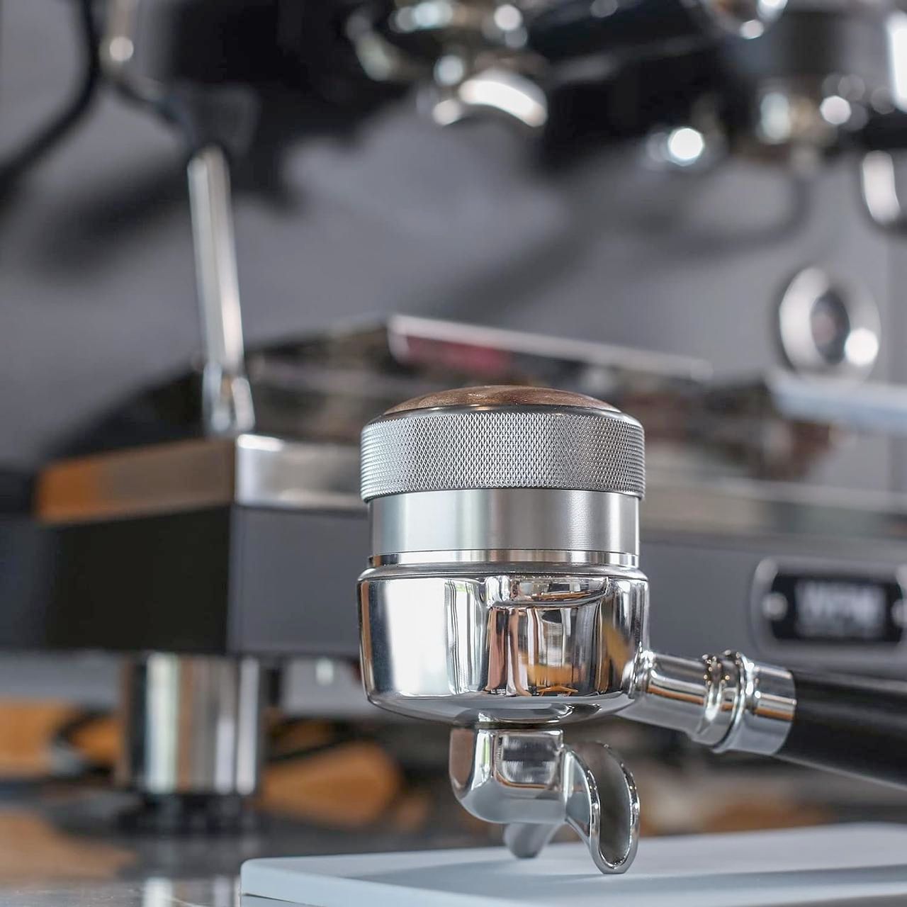 Пуш Темпер MHW-3BOMBER 53 мм рифленый, нержавеющая сталь, черный, с регулировкой глубины