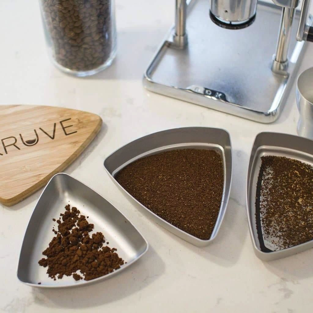 Kruve Sifter MAX Набор сит для кофе 15 сит для помола 200-1600 мкм, бамбуковая крышка, серебристый