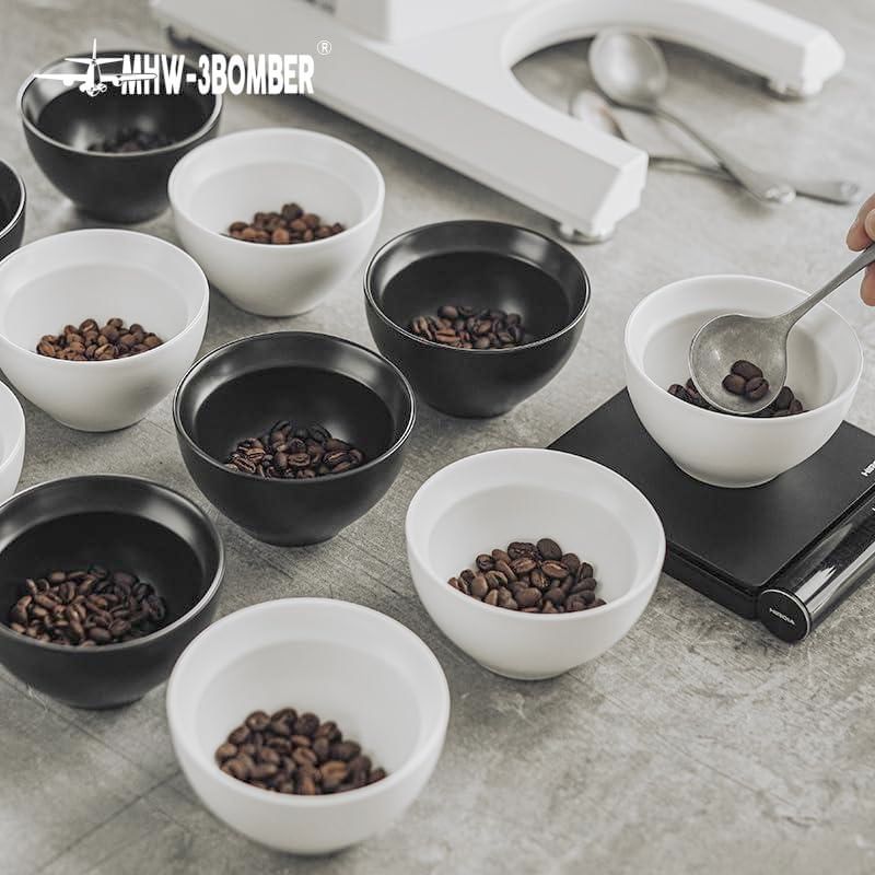 Чаша для каппинга кофе MHW-3Bomber 200 мл біла керамічна для дегустації кофе