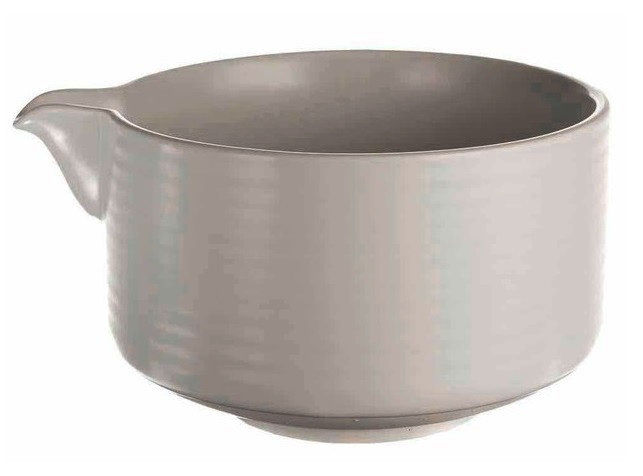 Чаван Katakuchi White 525 мл с носиком для приготовления матчи, керамика, высота 7,7 см