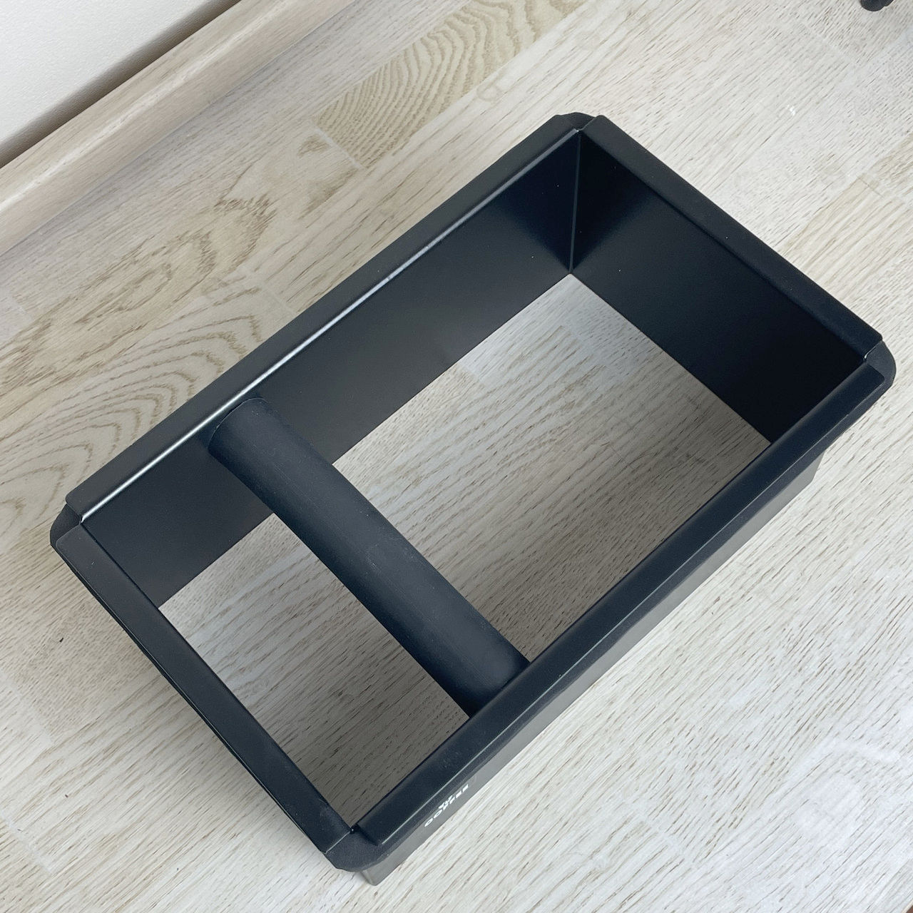 Нок бокс VD Open Bottom XL врезной черный для кофейных отходов 27x16x10 см металлический