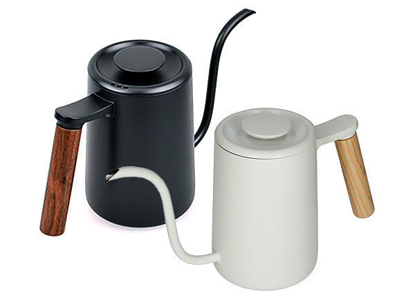 Чайник Timemore Fish Youth 700 мл из нержавеющей стали с гусинообразным носиком белый