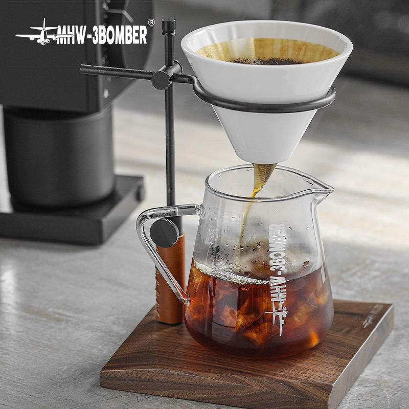 Сервер для кави Elf MHW-3Bomber 500 мл з боросилікатного скла з ручкою