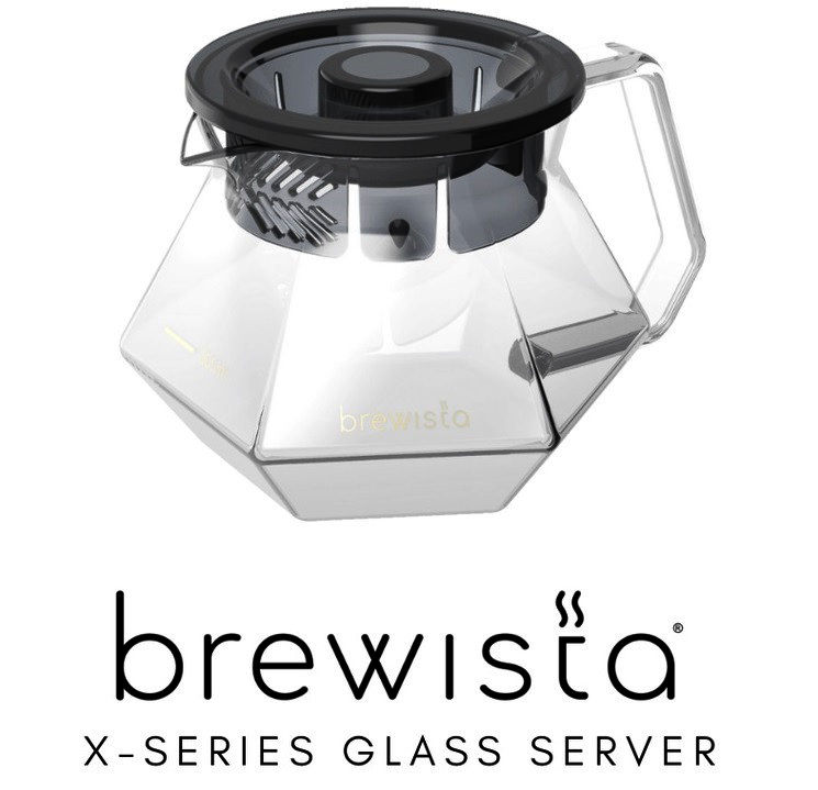 Сервер Brewista X Series 400 мл, термостійке скло, для кави та чаю, стильний дизайн