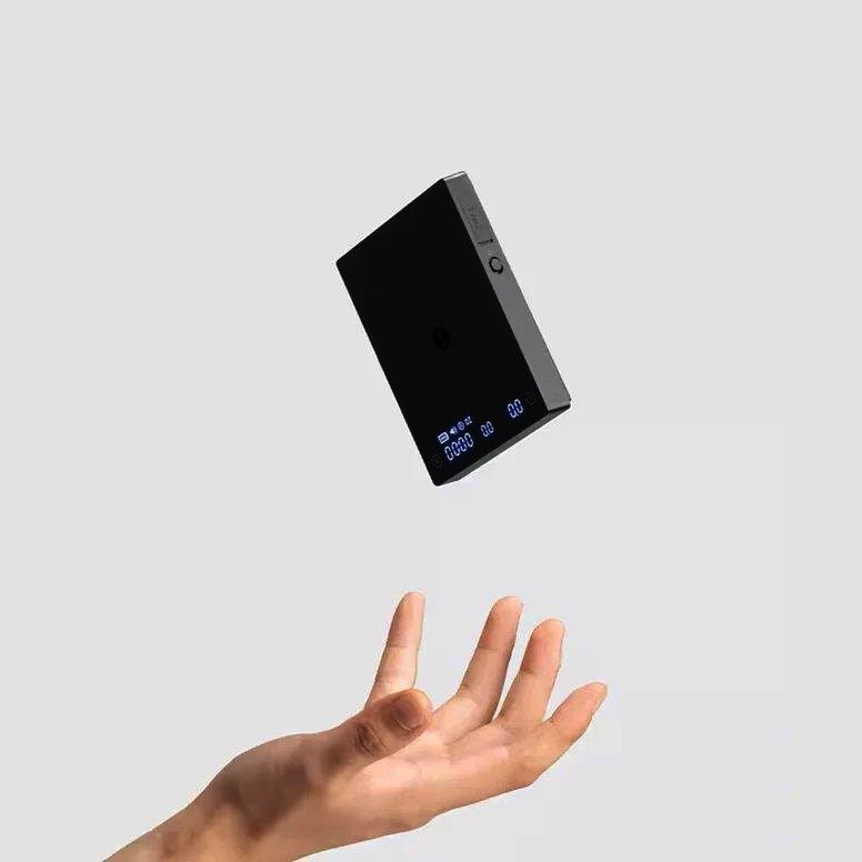 Веси Timemore Mini Espresso Scale з точністю 0,1 г, таймером і USB зарядкою, 100x114x15,8 мм