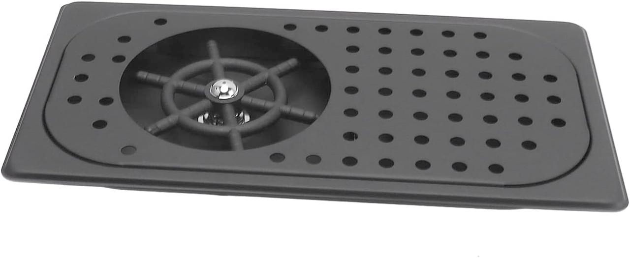 Ринзер барный Quick Rinse 32x17 см, черный, нержавеющая сталь, для ополаскивания посуды