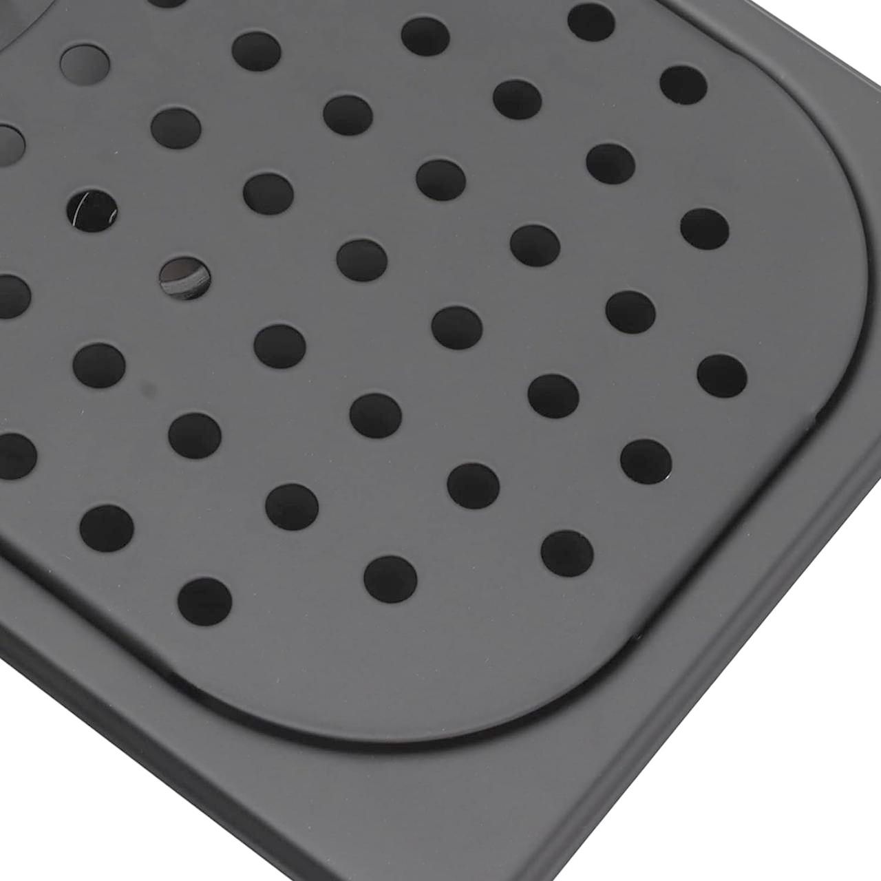 Ринзер барный Quick Rinse 32x17 см, черный, нержавеющая сталь, для ополаскивания посуды