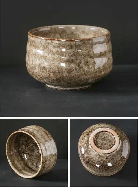 Чаван Dune 550 мл для матча, керамічний тяван для чайної церемонії, 12x12x8 см