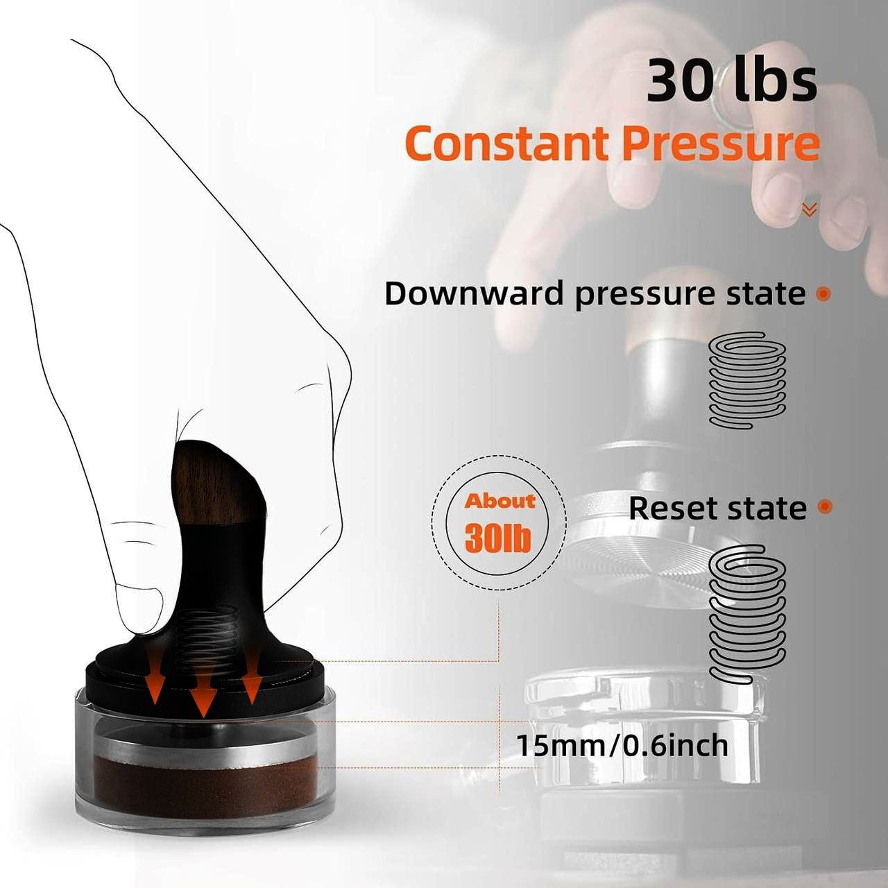 Пуш Темпер MHW-3BOMBER 51 мм Динамометрический с титановым покрытием, 30lbs