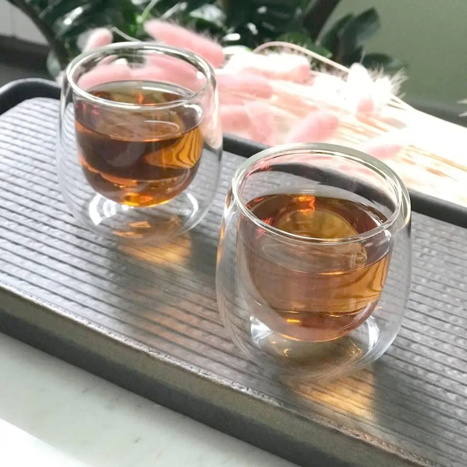 Чайный столик Чабань Ginseng 41 см из глины, коричневый, для церемонии Гунфу-Ча