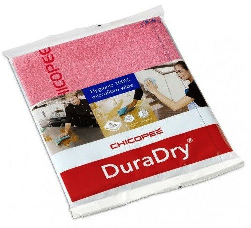 Салфетки Chicopee Microfibre Plus 34х40 см, антибактеріальні, 5 шт. для кав'ярні
