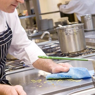Салфетки Chicopee Multipurpose Super антибактериальные 53х34 см, 1 шт, HACCP, многоразовые