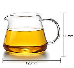 Сервер Samadoyo 400 мл из боросиликатного стекла для кофе и чая, прозрачный