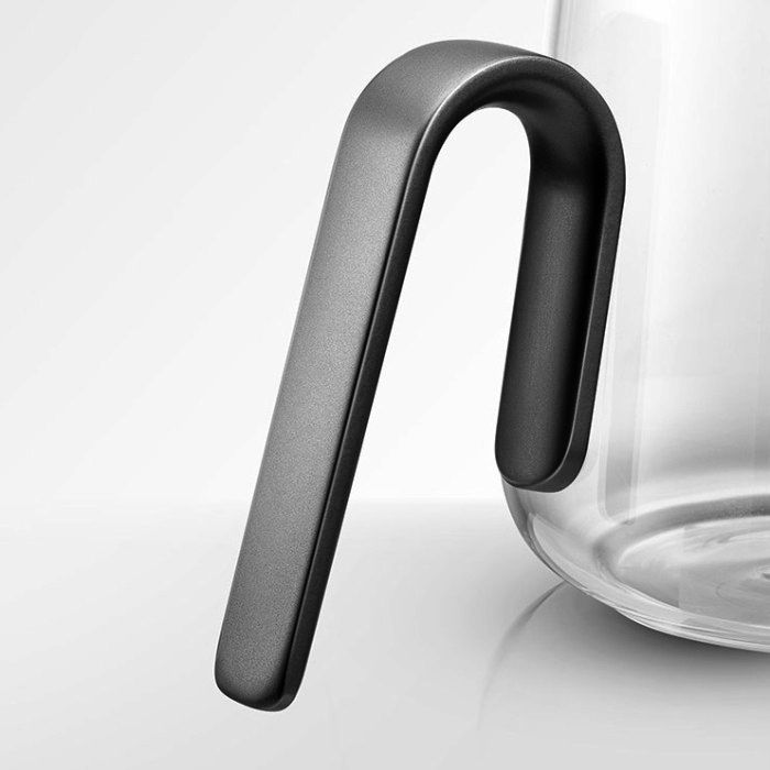 Сервер Samadoyo LV 500 мл для кави і чаю з боросилікатного скла, прозорий