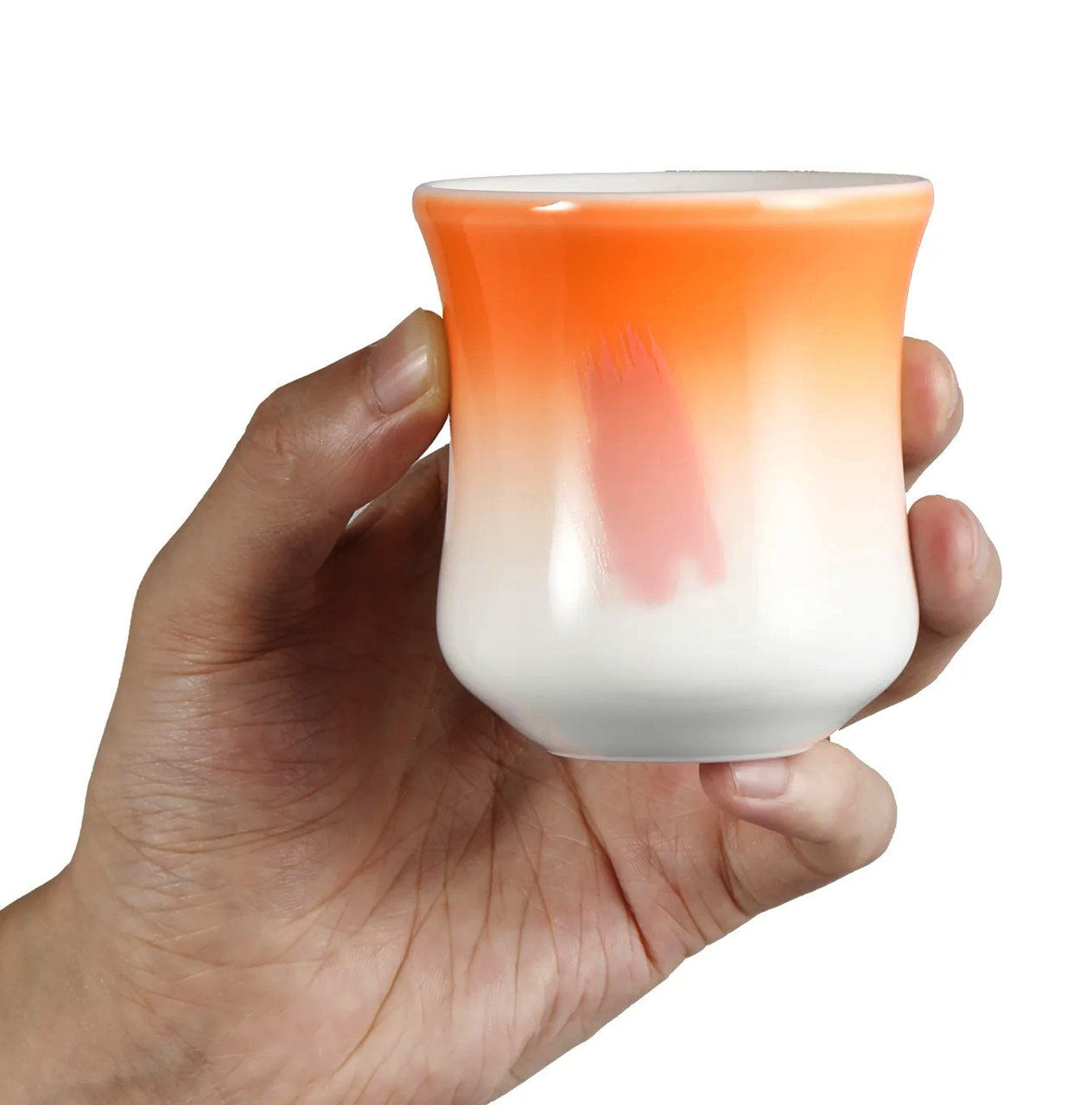 Чашка MHW-3BOMBER керамічна тонка персикова 150 мл Rouge Ceramic Cup Thin Soft Peach
