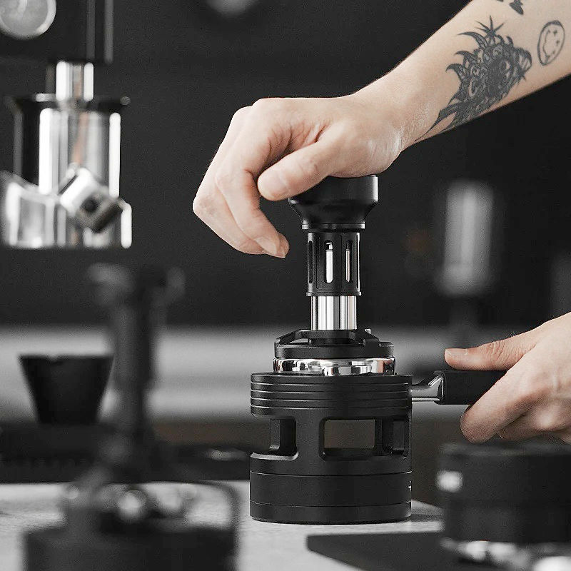 Пуш Темпер MHW-3Bomber 51 мм Рифлёный Динамометрический для Эспрессо YU Series