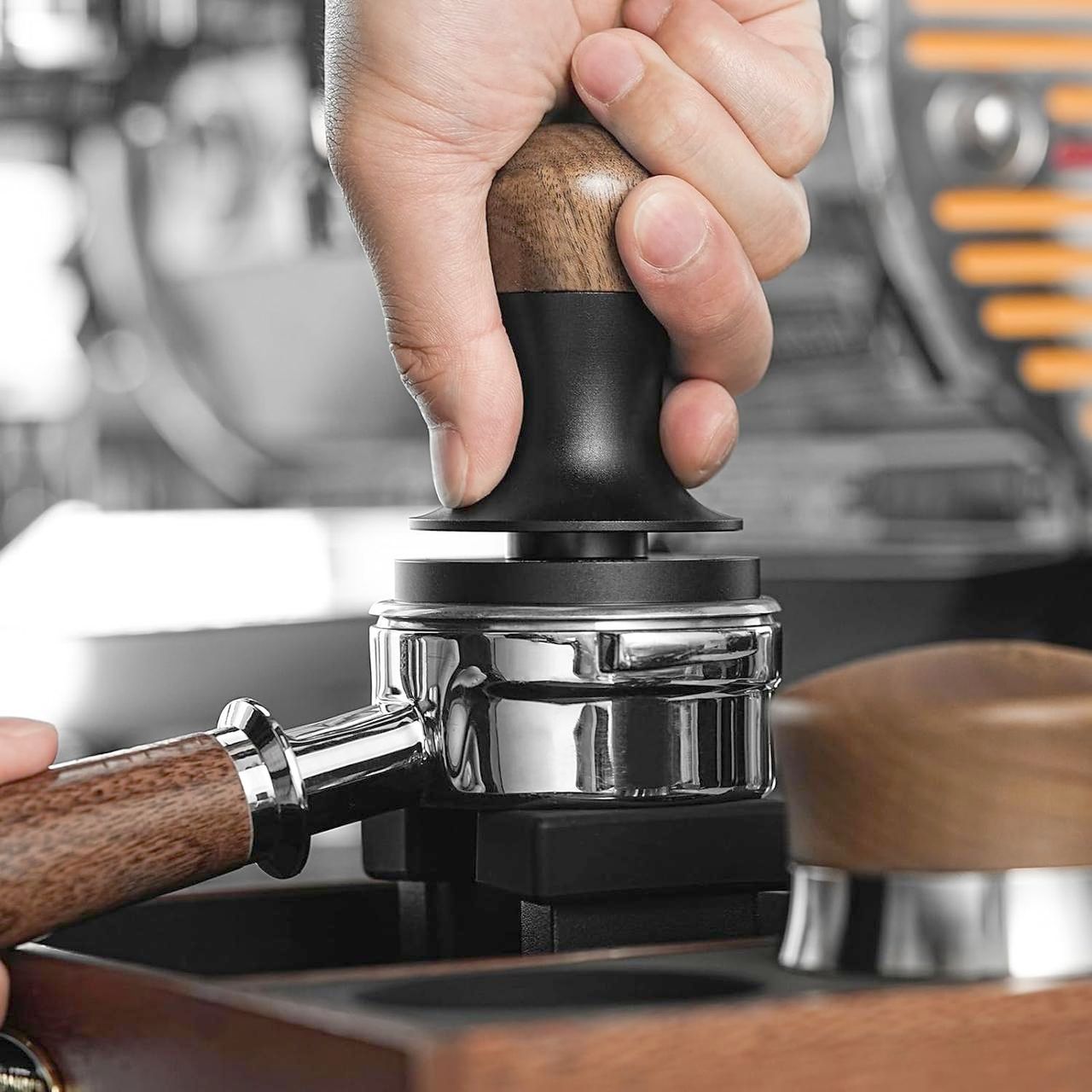 Пуш Темпер 51 мм MHW-3Bomber 30lbs Динамометрический Плоский 2.0 для бариста