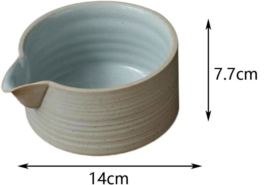 Чаван Katakuchi Green 525 мл с носиком для матча, керамический тяван светло-зеленый