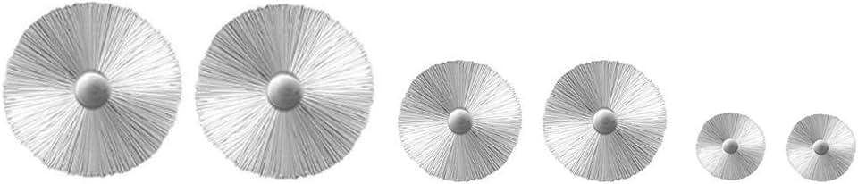 Набір щіток для чищення стимера і трубок 9 шт, нержавіюча сталь, нейлон, 6/9/12 мм, для кавоварок