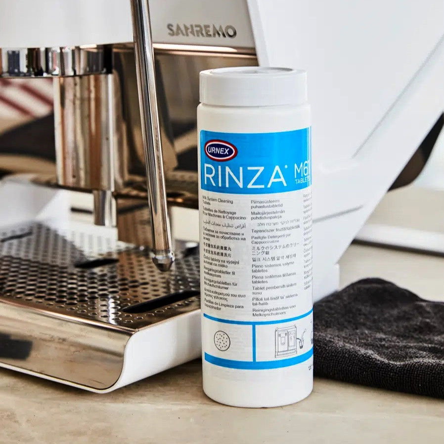 Таблетки Urnex Rinza M61 для чистки молочних систем кавомашин, 120 шт. по 4 г
