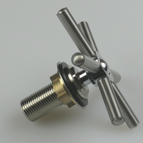 Ринзер Quick Rinse барный 16.2х17.6 см, нержавеющая сталь, черный, для ополаскивания посуды