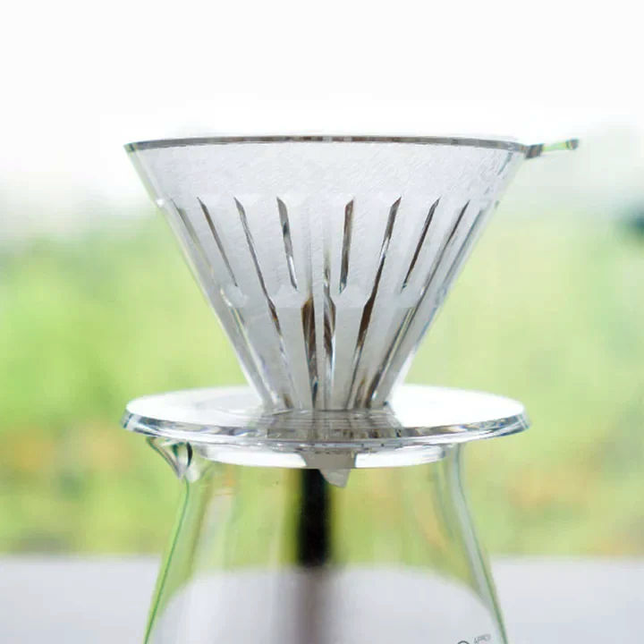 Набір Timemore Crystal Eye Brewer Set PCTG Dripper 02 для пуровера на 2-4 порції
