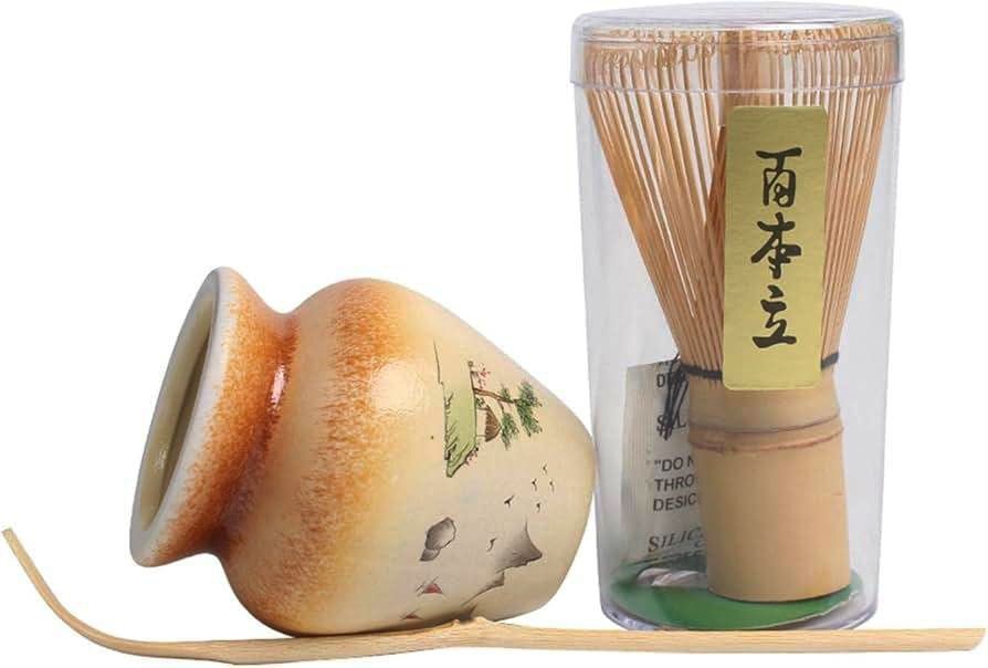 Набір Zen Forest для приготування чаю матча, 4 предмета, японська чайна церемонія