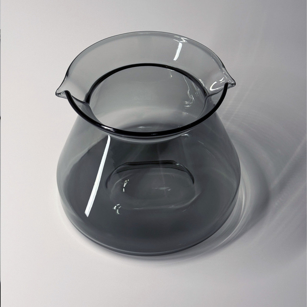 Сервер FromCreator Grab, черный прозрачный, стекло, объем 550 мл, термостойкое, для кофе