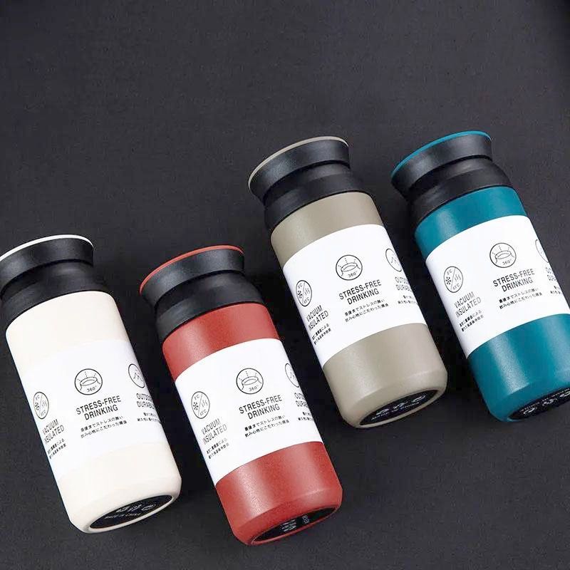 Термочашка Thermal Cup Tumbler 500 мл, нержавіюча сталь, подвійна ізоляція, червона