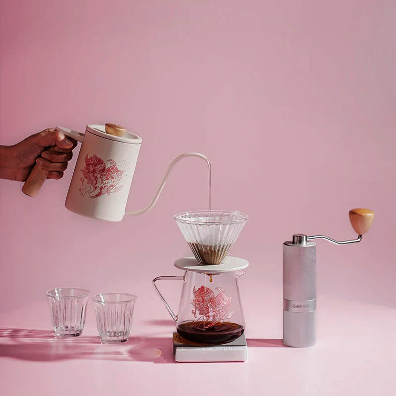 Сервер для кави MHW-3Bomber 500 мл з боросилікатного скла для заварювання та сервірування кави