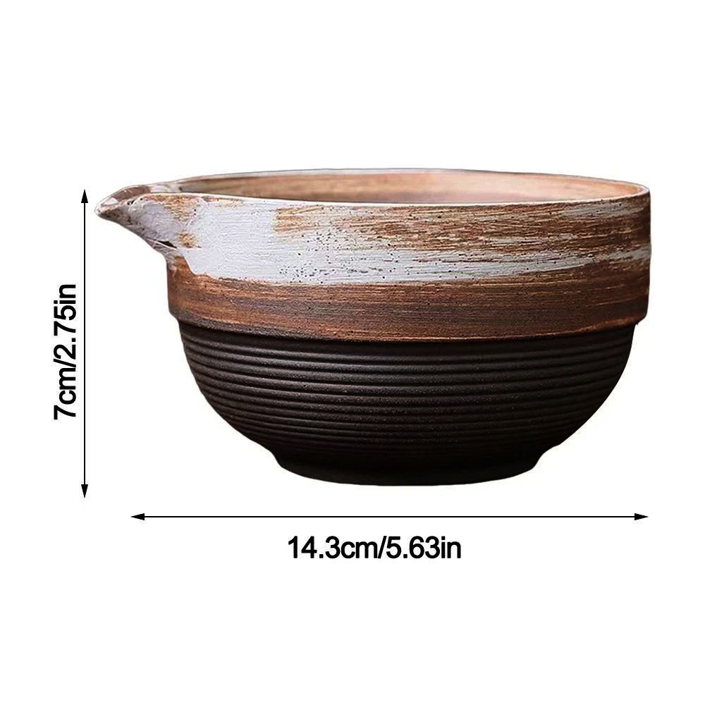 Чаван Katakuchi 525 мл з носиком для матча, кераміка, японська традиція, 7,7 см висота