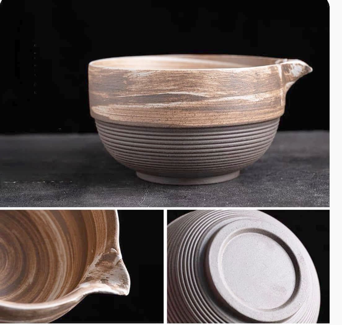 Чаван Katakuchi 525 мл з носиком для матча, кераміка, японська традиція, 7,7 см висота