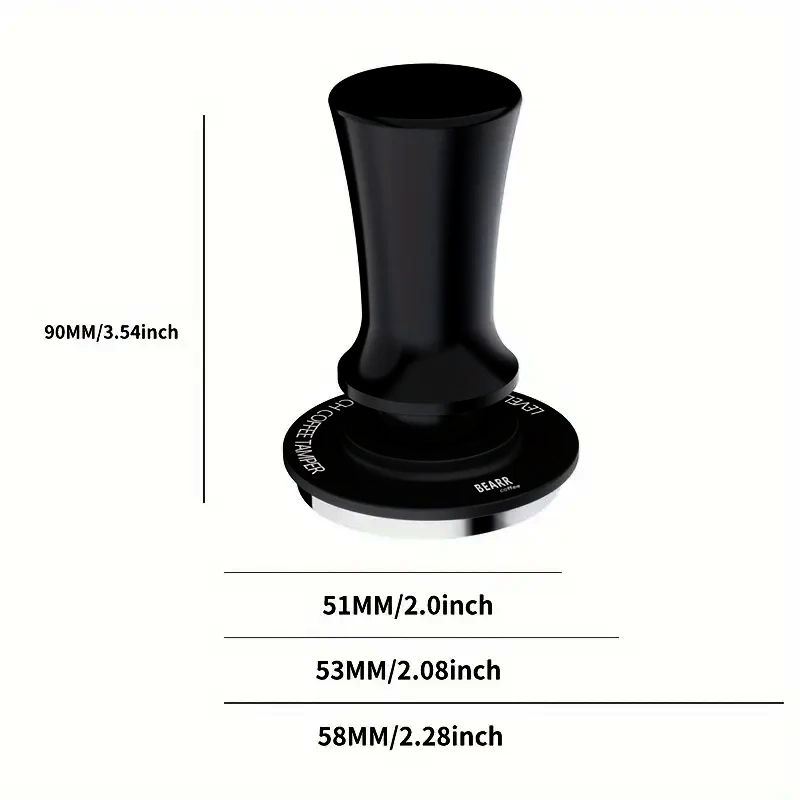 Пуш Темпер BEARR 53 мм динамометрический Constant Coffee Press 30lb рифленый для бариста