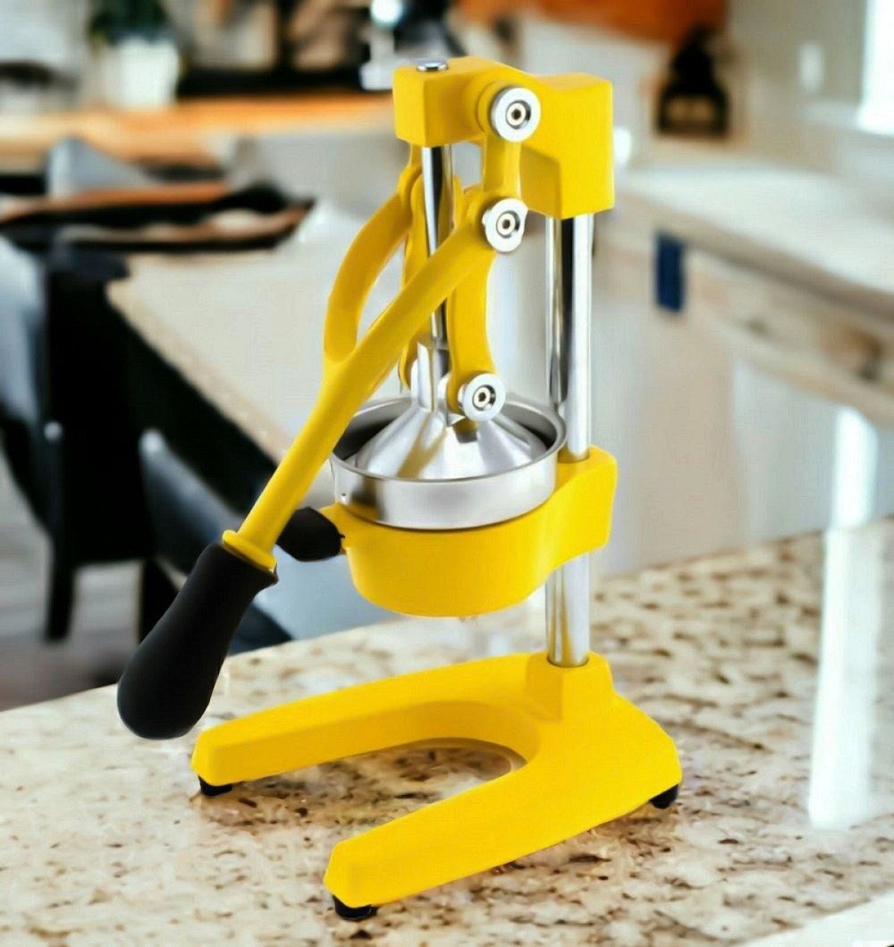 Прес для цитрусових і гранат One Chef, з нержавіючої сталі, 39 см, механічний, ергономічний