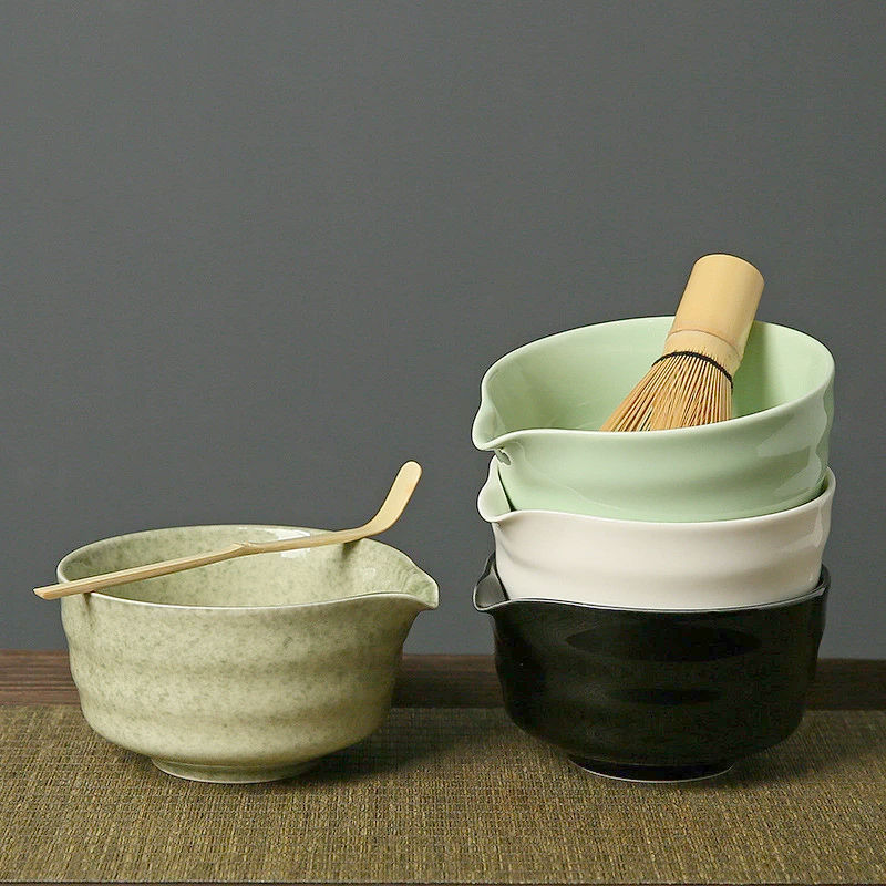 Набір Katakuchi для приготування матча з вінчиком, ситом, підставкою і ложечкою, 6 предметів