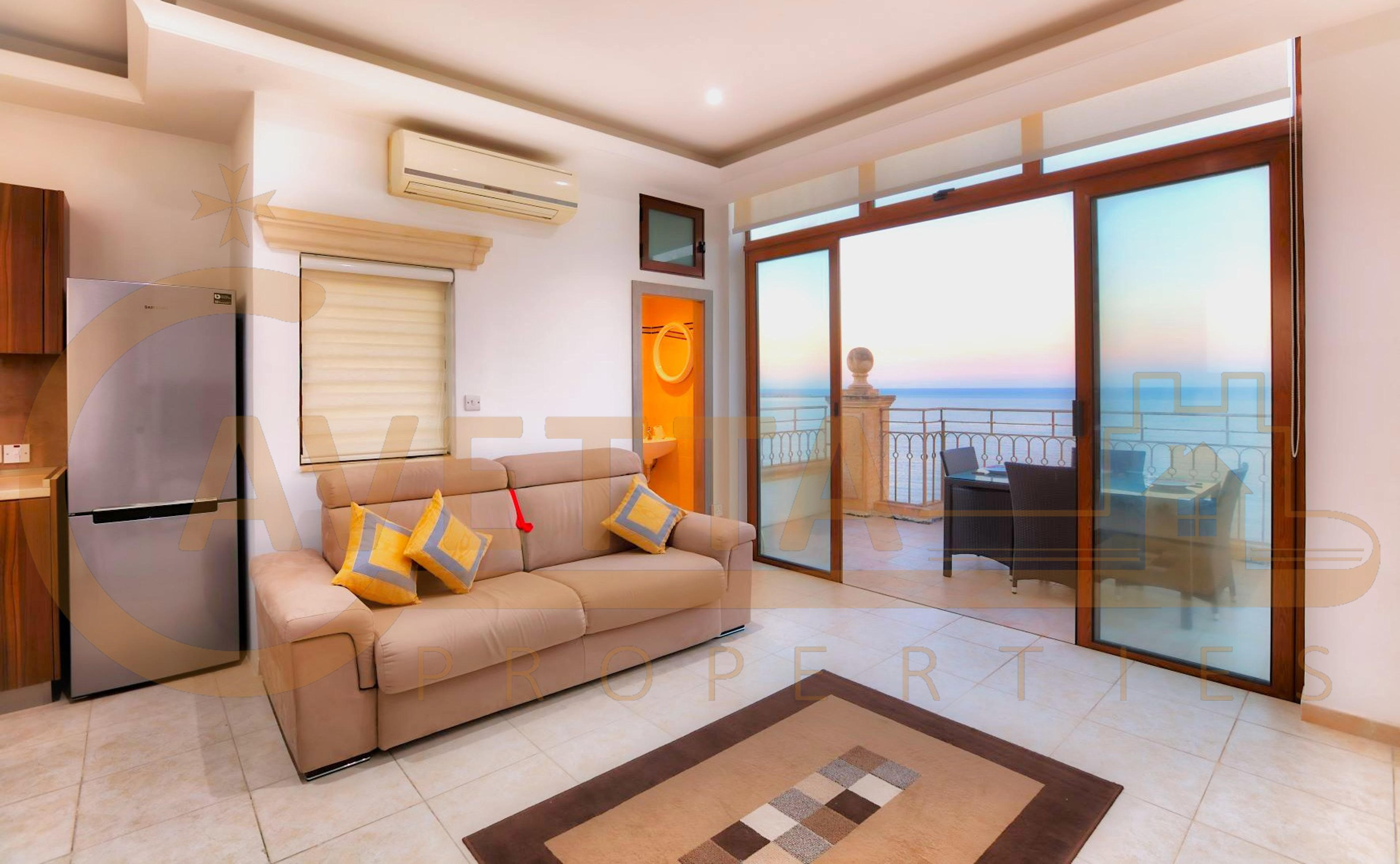 1-Bedroom Penthouse for Rent in St Pauls Bay