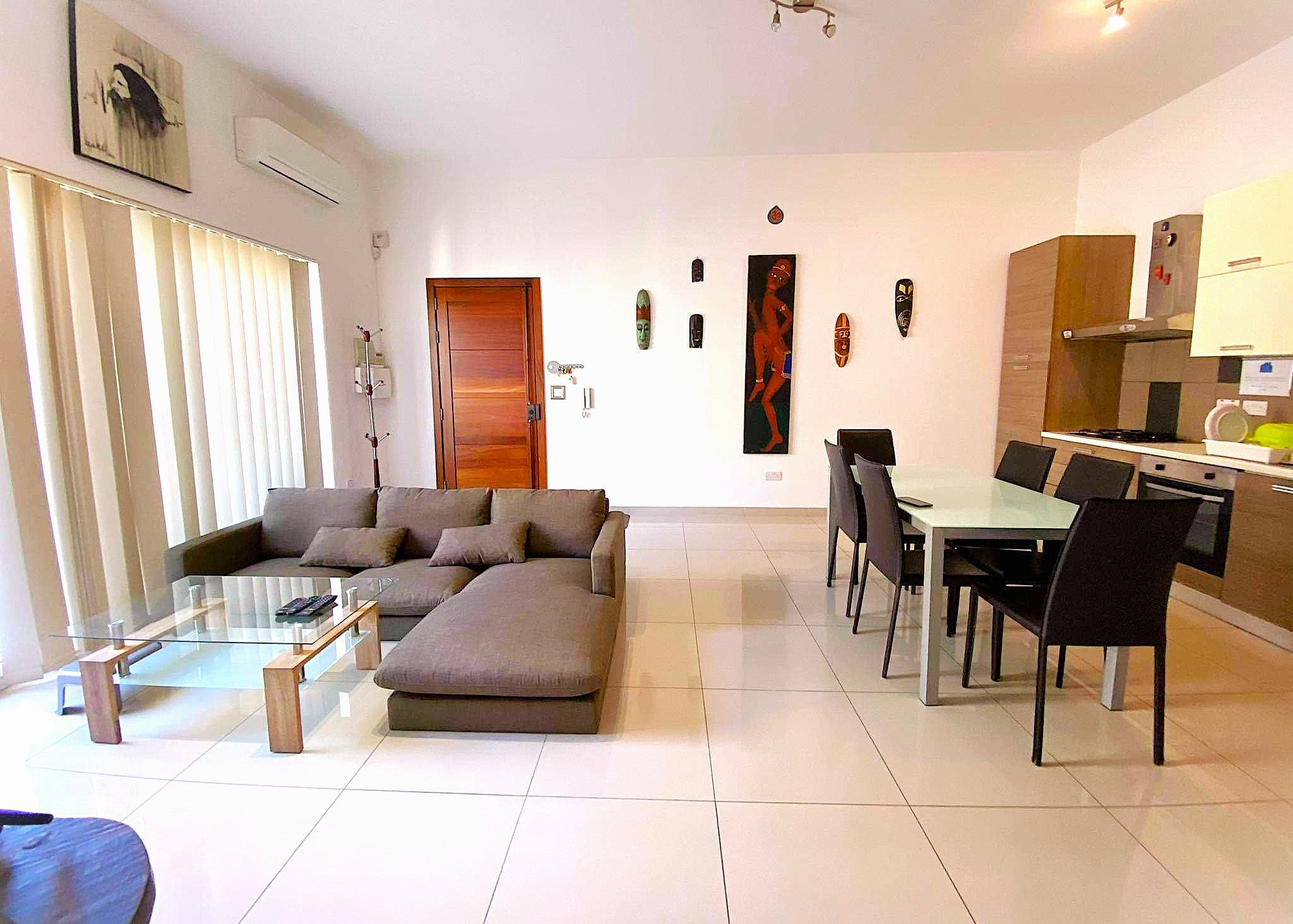 3-Bedroom Apartment for Rent in St Julians — photo 1 of 5
