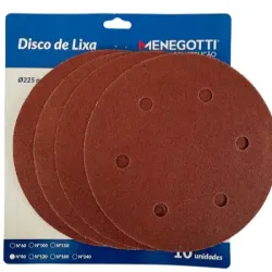 Equipamento lixa 225 mm - grão 60 | Apoio Locações Cascavel - PR