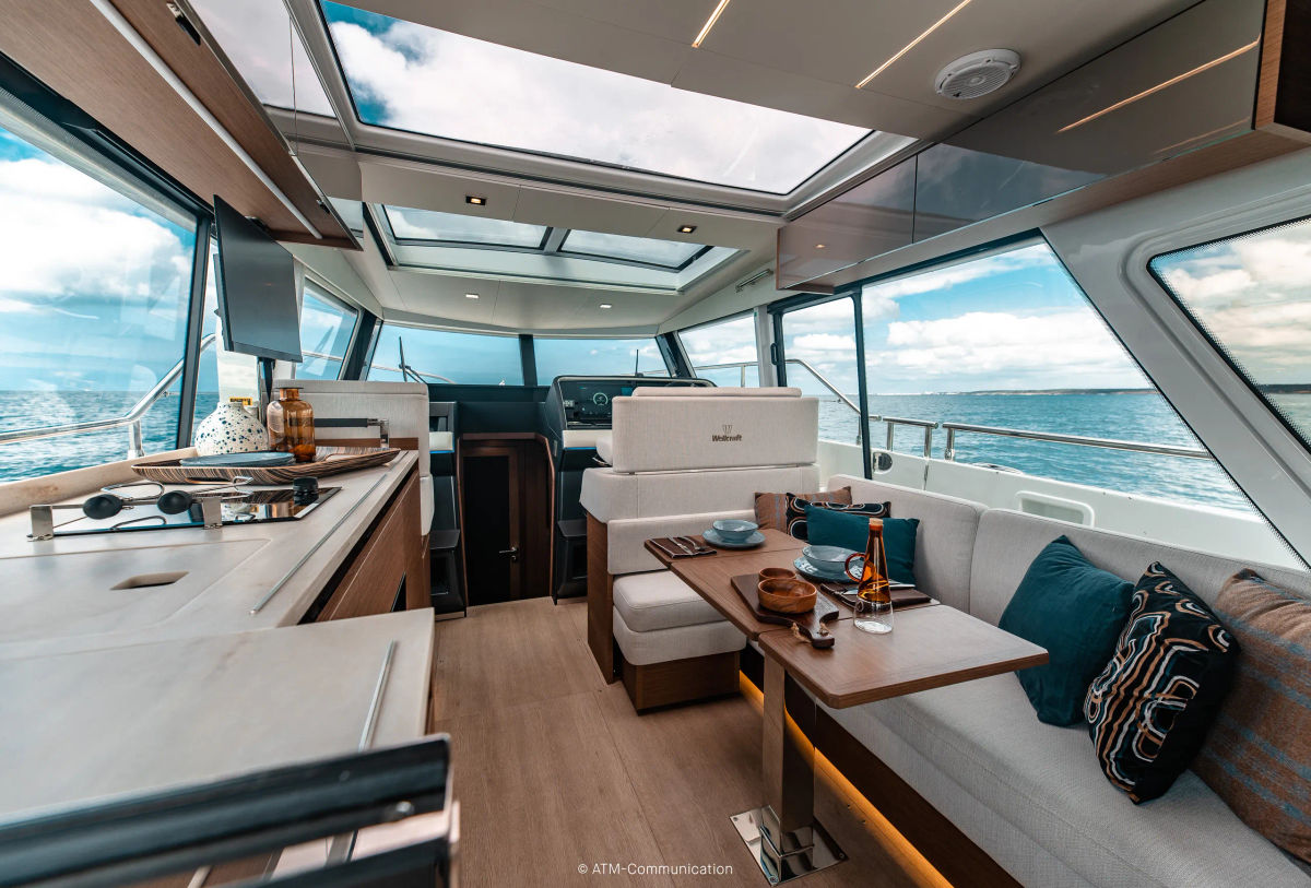 WELLCRAFT 435 INTERIEUR ATM 60 sur 101