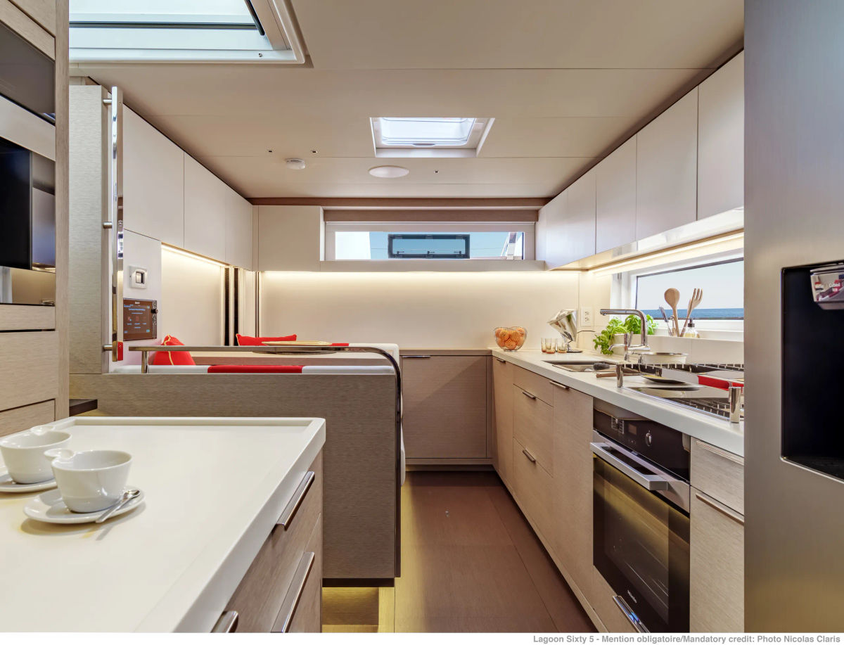 New 2023 Lagoon Multihull 65ft - Marina del Rey CA cuisine ncz6749 hdr a3 1