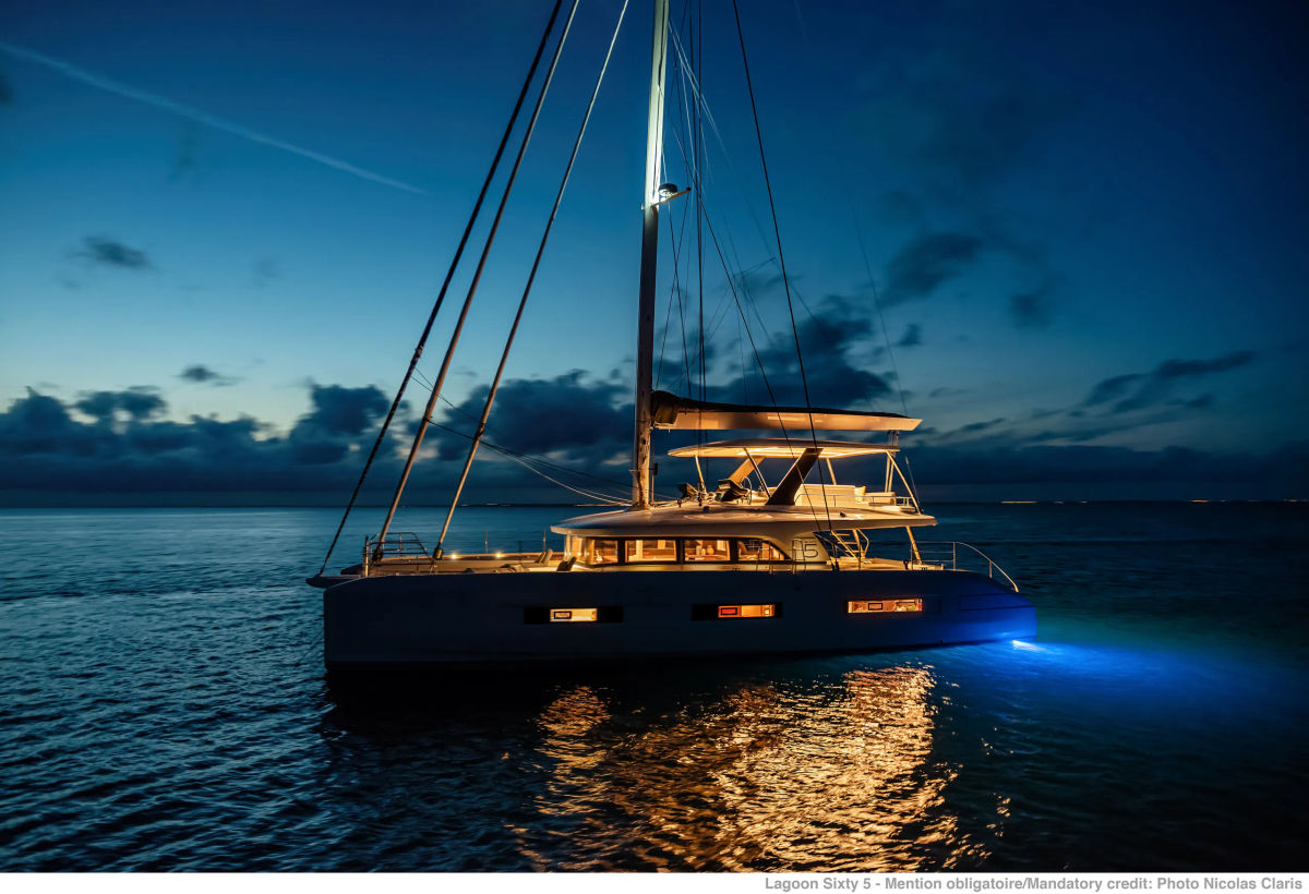 New 2023 Lagoon Multihull 65ft - Marina del Rey CA mouillage nuit nck4587 a3