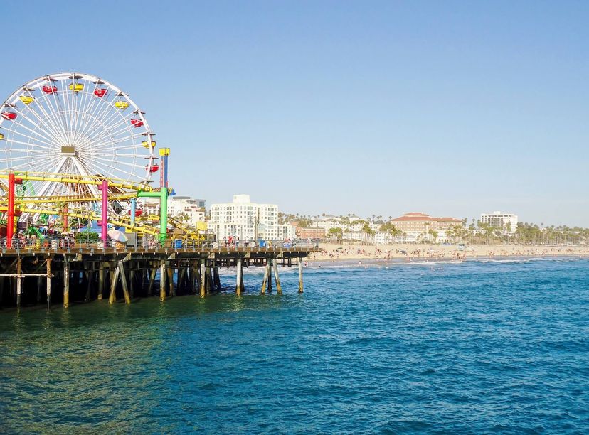 santa monica beach