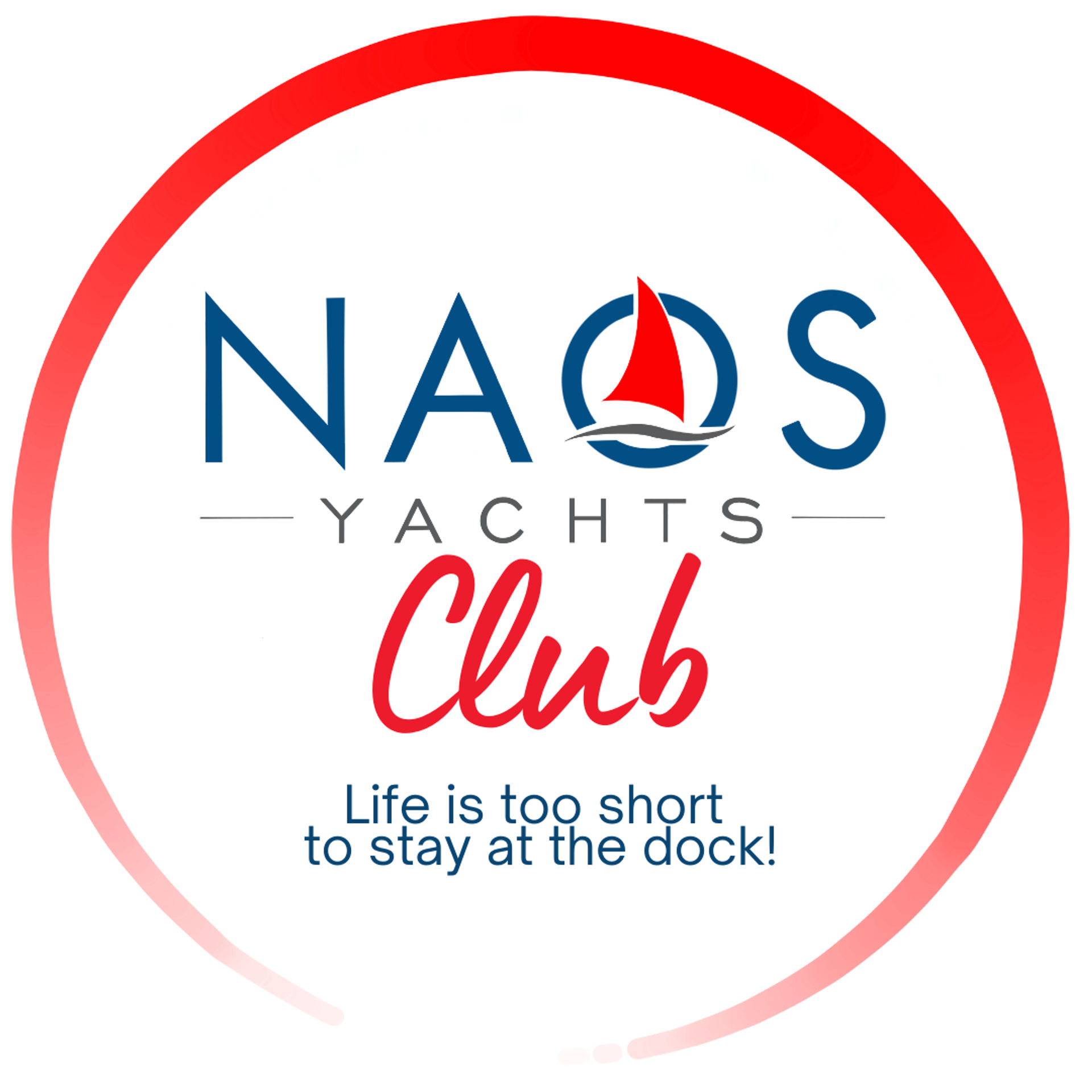 Naos Yachts boat club crew on the water