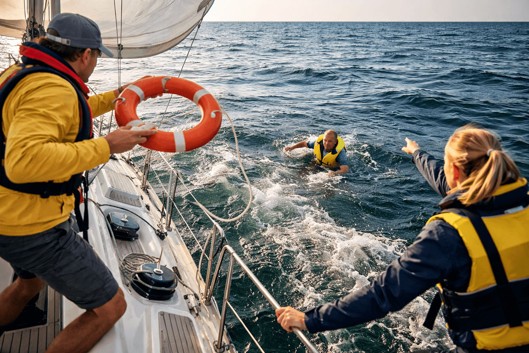 Man Overboard Recovery Procedure: Step-by-Step Guide cover image