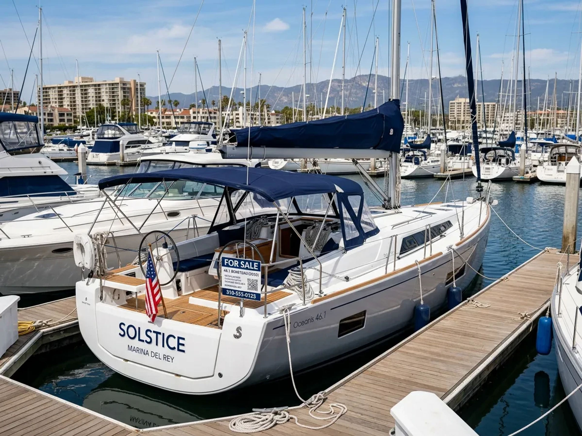 Editorial cover visual for How to Sell Your Boat Faster in Marina del Rey: Private Owner Guide.