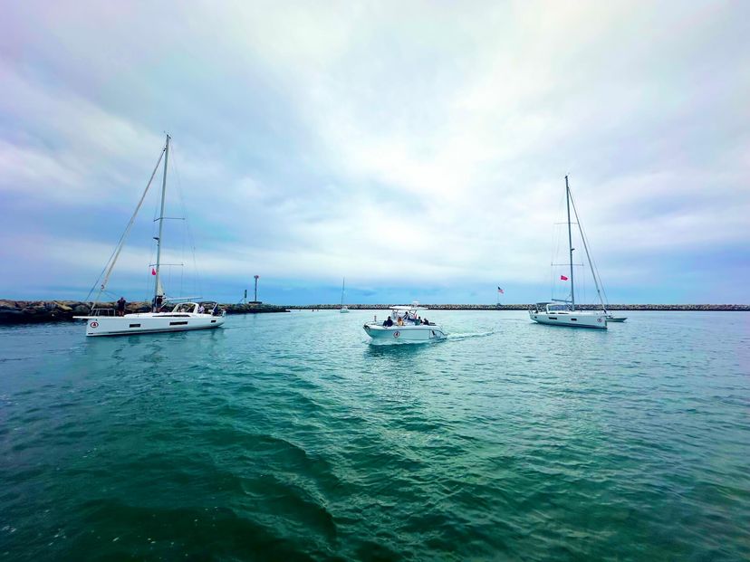 Naos Yachts 15-year anniversary celebration on a private yacht in Marina del Rey.