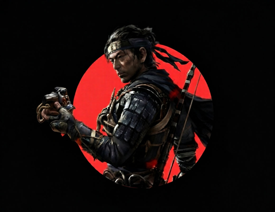 Samurai illustration — hero image